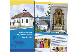 Faltblatt Kirchengemeinde Regglisweiler